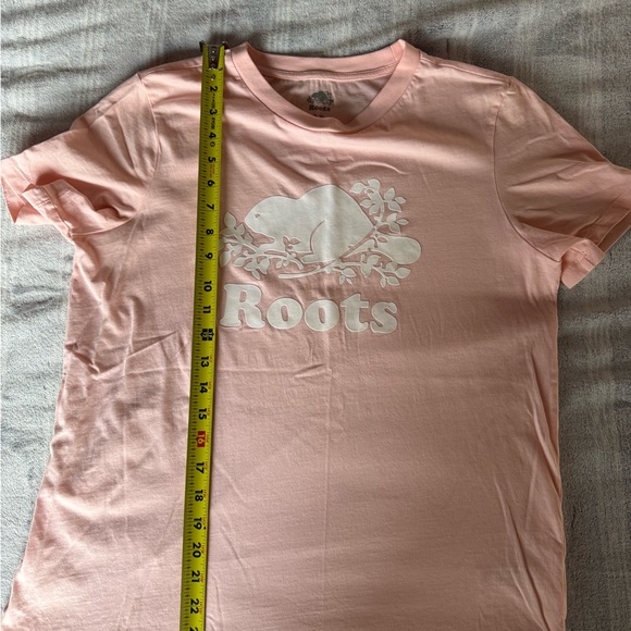 Roots Light Pink Short Sleeve Tee - Picture 2 of 3